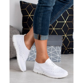 SHELOVET Chaussures de sport textiles blanc 1