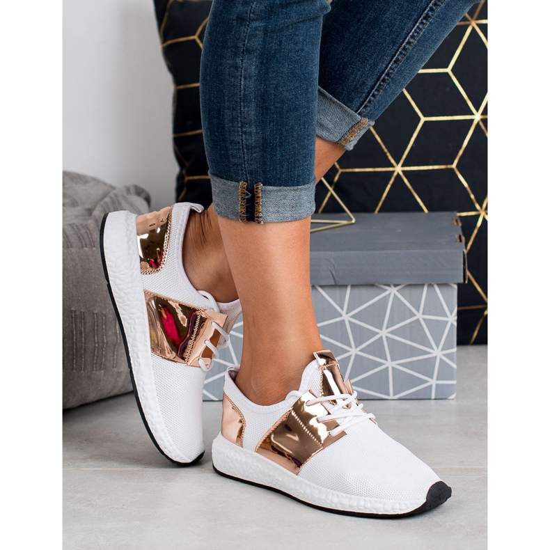 SHELOVET Chaussures de sport à la mode blanche 2