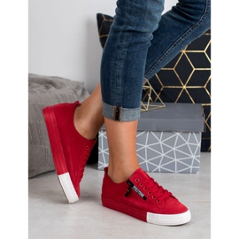 SHELOVET Baskets rouges 2