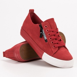 SHELOVET Baskets rouges 1 SHELOVET Baskets rouges 1