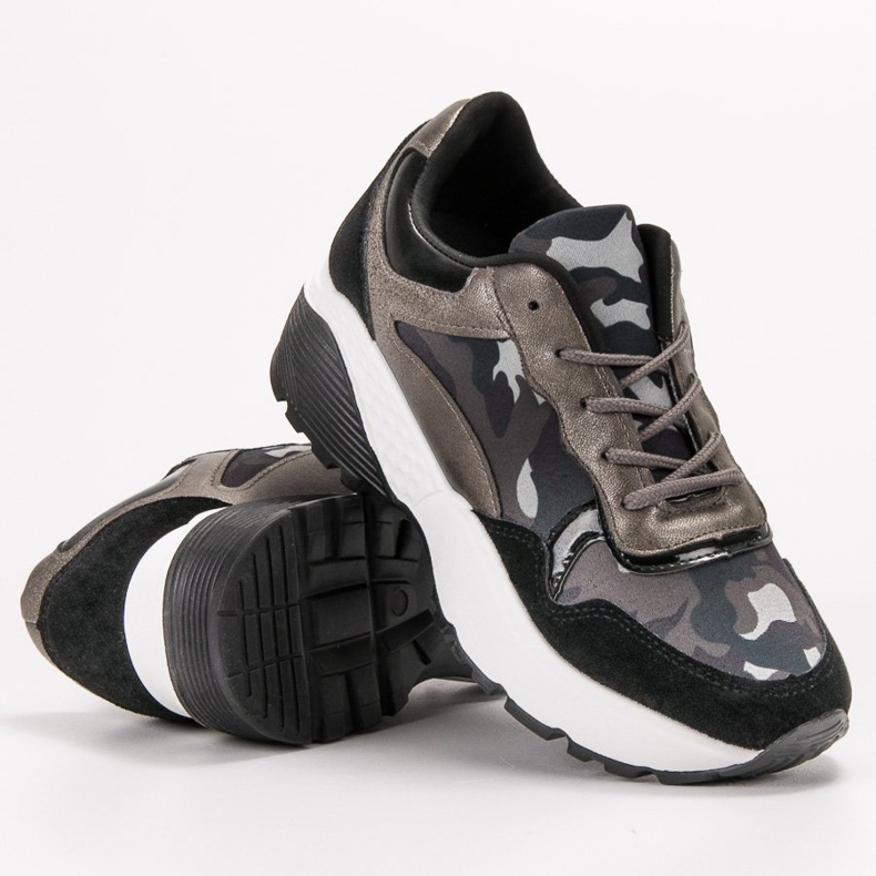 SHELOVET Baskets Moro le noir 1