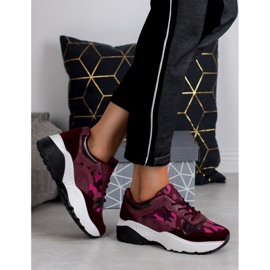 SHELOVET Baskets Moro rouge 1