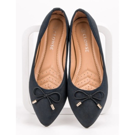 Clowse Ballerine En Spitz noir 1