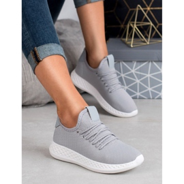 SHELOVET Chaussures de sport grises 1