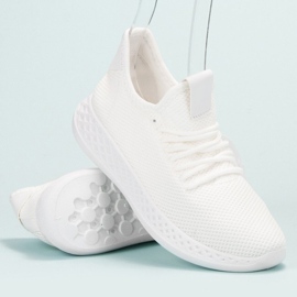 SHELOVET Chaussures de sport blanches 2