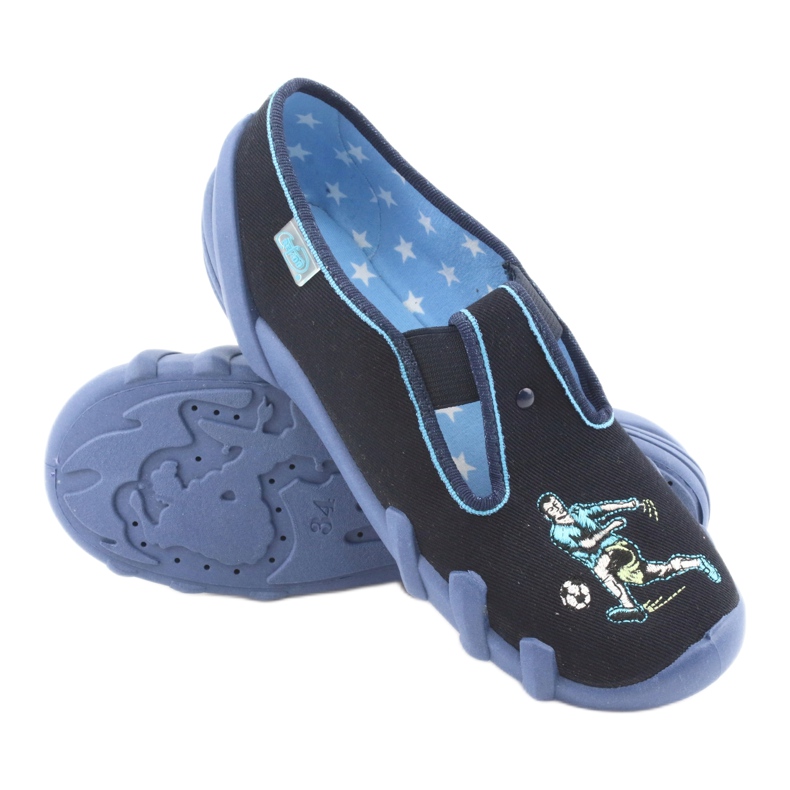 Chaussures pour enfants Befado 290Y175 bleu marine bleu 3