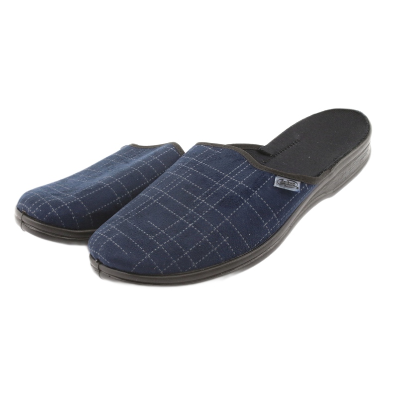 Befado chaussures pour hommes pu 089M409 noir bleu marine 3