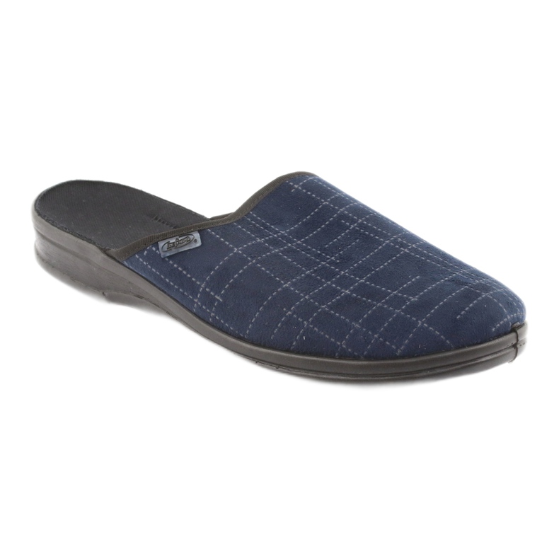 Befado chaussures pour hommes pu 089M409 noir bleu marine 1