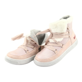 Boots rose poudré Big Star 374080 jaune 4