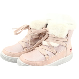 Boots rose poudré Big Star 374080 jaune 5