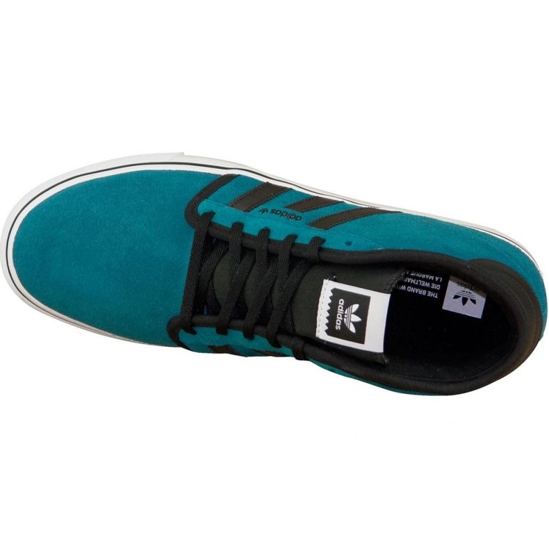 Chaussures Adidas Seeley Mid M D68885 bleu 2 Chaussures Adidas Seeley Mid M D68885 bleu 2