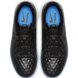 Nike Tiempo Legend 8 Academy Tf Jr AT5736 004 chaussures de football noir le noir le noir 1
