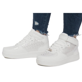 Baskets blanches High Force One multicolore 2