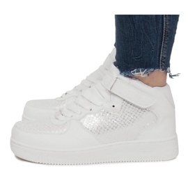 Baskets blanches High Force One multicolore 3