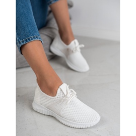 SHELOVET Chaussures de sport textiles blanc 2