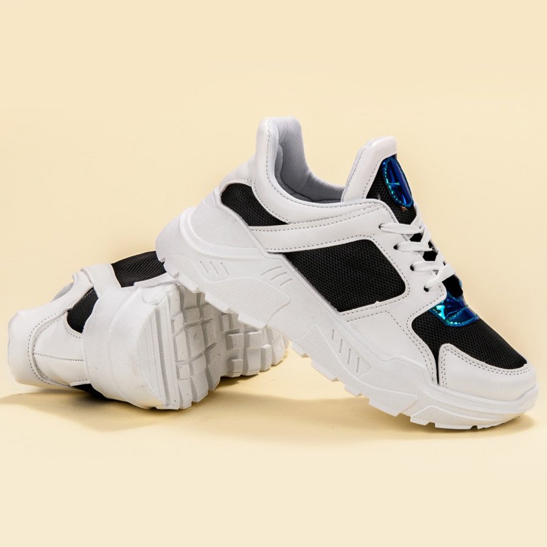 GUAPISSIMA Baskets à la mode blanc multicolore 1