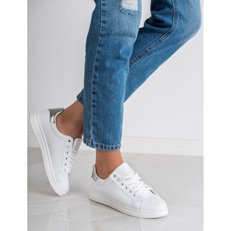 Jumex Chaussures de sport à la mode blanche 2