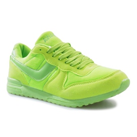 Baskets de sport vert vif avec Velcro Lola multicolore 2