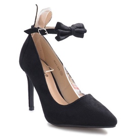 Escarpins noirs Dixon lapin le noir 1