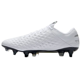 Chaussure de football Nike Tiempo Legend 8 Elite SG-Pro Ac M AT5900-100 blanche blanche 1