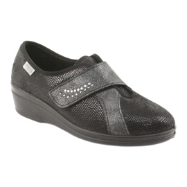 Befado chaussures femme pu 032D002 noir gris 1