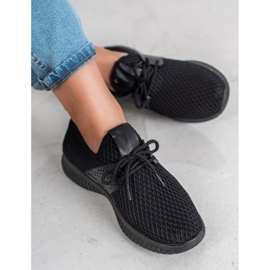 SHELOVET Chaussures de sport textiles le noir 1