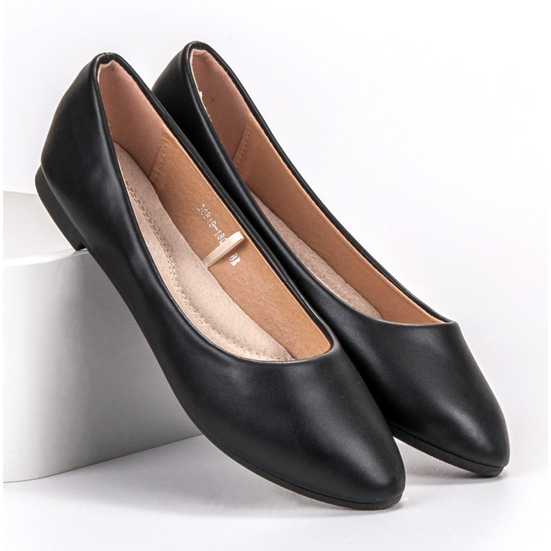 Ballerines classiques VINCEZA noir 1