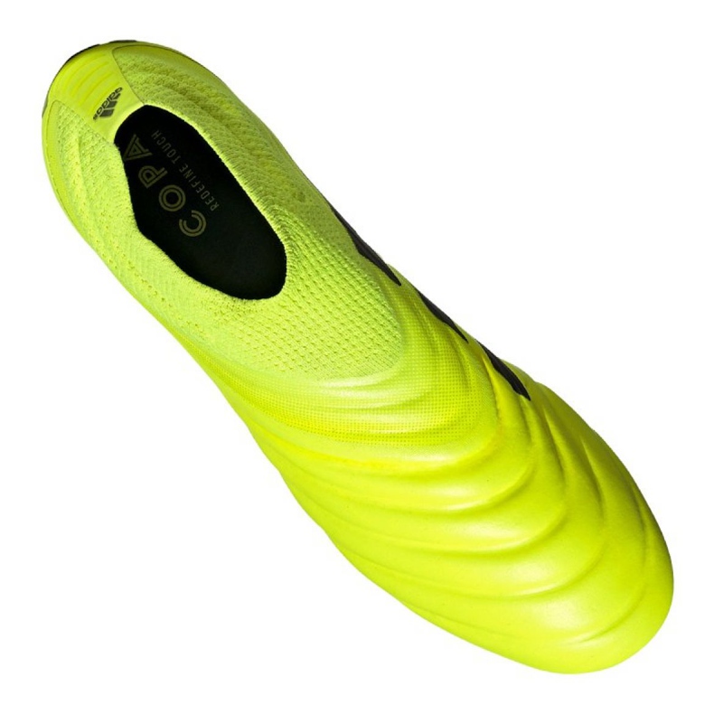 Chaussures de foot Adidas Copa 19+ Fg M F35515 jaune jaune 1