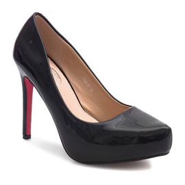 Broches laquées sur la plate-forme 7149-F Noir 1