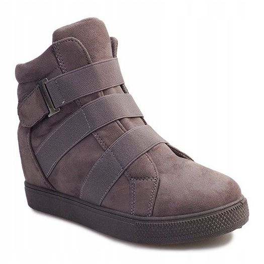 Baskets Avec Elastiques XY-297 Gris 1