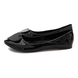 Ballerines Laquées Avec Coeur C38 Noir le noir 3