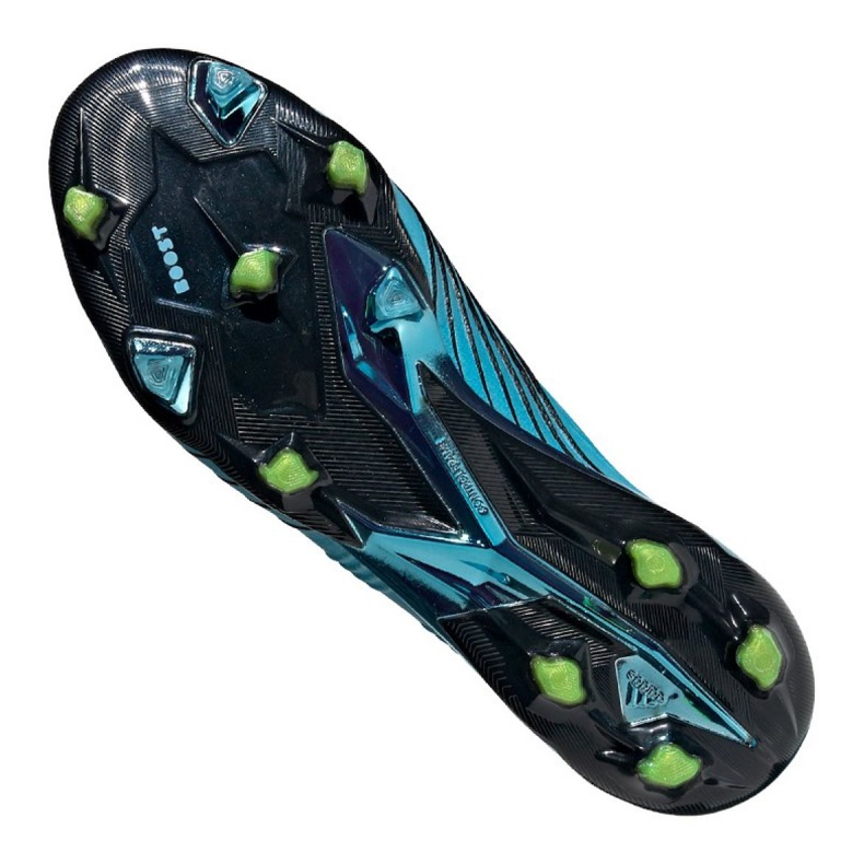 Chaussures de foot Adidas Predator 19+ Fg M F35613 bleu bleu 2 Chaussures de foot Adidas Predator 19+ Fg M F35613 bleu bleu 2