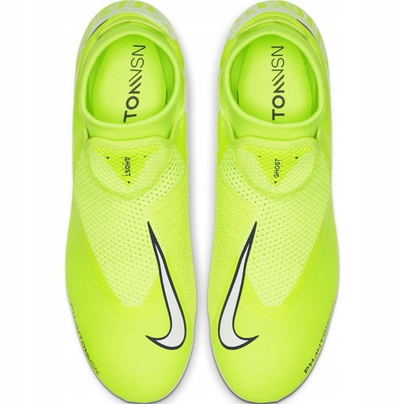 Chaussures de football Nike Phantom Vsn Academy Df FG / MG M AO3258-717 rose jaune 1