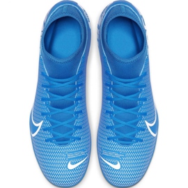 Chaussures de football Nike Mercurial Superfly 7 Club FG / MG M AT7949-414 bleu bleu 1