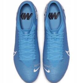 Nike Mercurial Vapor 13 Pro Fg M AT7901 414 chaussures de football bleu 1