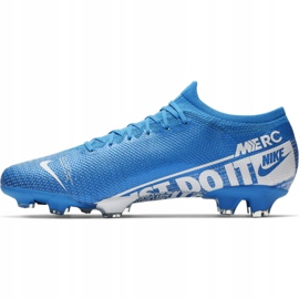 Nike Mercurial Vapor 13 Pro Fg M AT7901 414 chaussures de football bleu 2
