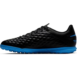 Chaussures de football Tiempo Nike Legend 8 Club Tf M AT6109 004 noir le noir le noir 2