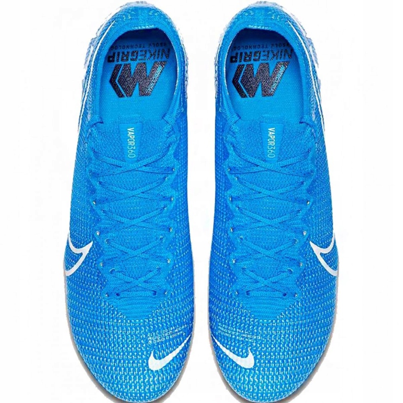 Nike Mercurial Vapor 13 Elite SG-Pro Ac M AT7899 414 chaussures de football bleu 1