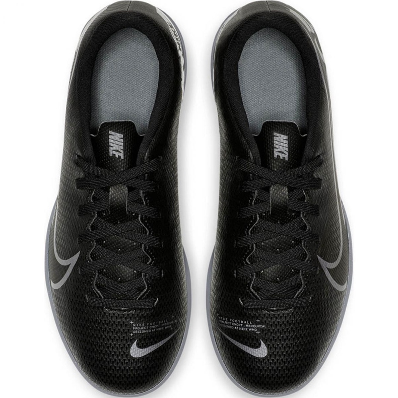 Nike Mercurial Vapor 13 Club Tf Jr AT8177 001 chaussures de football noir le noir le noir 1