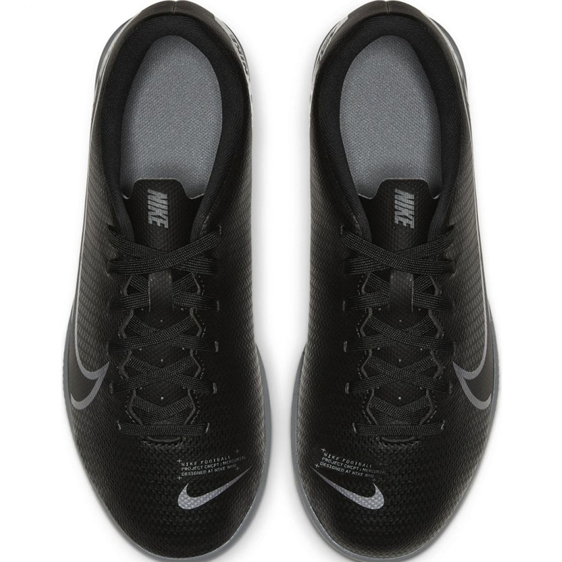 Nike Mercurial Vapor 13 Club Ic Jr AT8169 001 chaussures de football noir le noir le noir 1