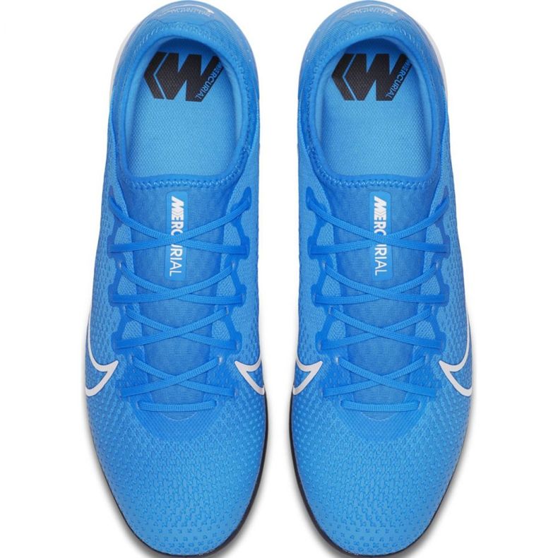 Nike Mercurial Vapor 13 Pro Ic M AT8001 414 chaussures de football bleu 1