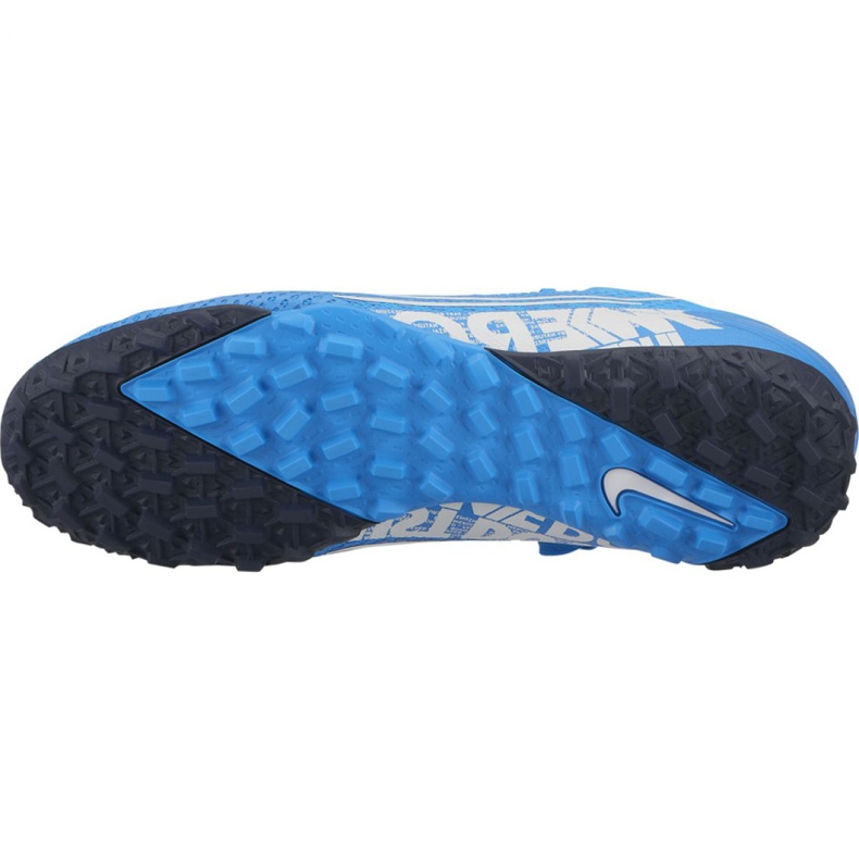 Nike Mercurial Vapor 13 Pro Tf M AT8004 414 chaussures de football bleu 2