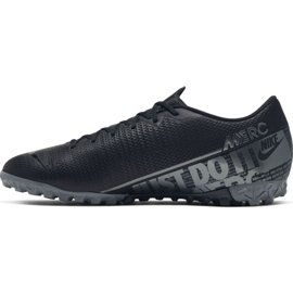 Nike Mercurial Vapor 13 Academy Tf M AT7996 001 chaussures de football noir le noir le noir 2