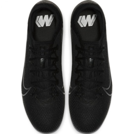Nike Mercurial Vapor 13 Pro Tf M AT8004 001 chaussures de football noir 1