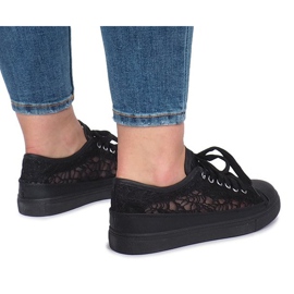 Baskets ajourées Dolita noires le noir 3