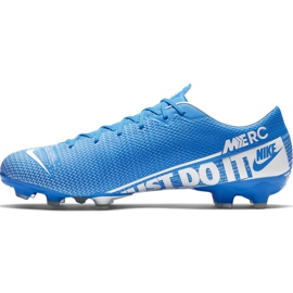 Chaussures de football Nike Mercurial Vapor 13 Academy FG / MG M AT5269-414 bleu bleu 2 Chaussures de football Nike Mercurial Vapor 13 Academy FG / MG M AT5269-414 bleu bleu 2