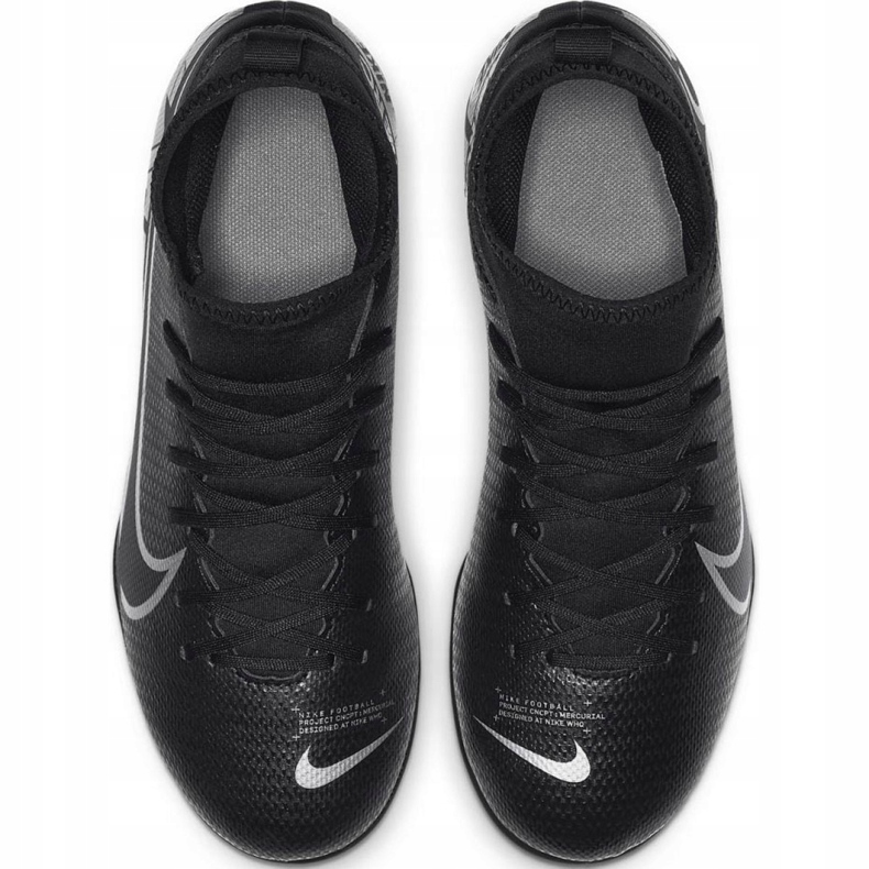 Chaussures de football Nike Mercurial Superfly 7 Club FG / MG Jr AT8150-001 rose noir 1