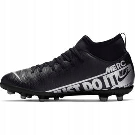 Chaussures de football Nike Mercurial Superfly 7 Club FG / MG Jr AT8150-001 rose noir 2