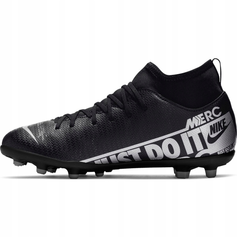 Chaussures de football Nike Mercurial Superfly 7 Club FG / MG Jr AT8150-001 rose noir 2