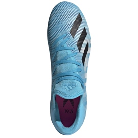 Chaussures de football Adidas X 19.3 Fg M F35383 gris bleu 2